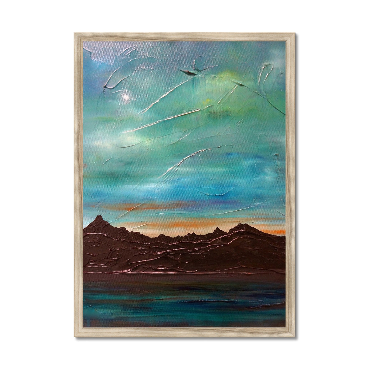 The Cuillin From Elgol Framed Print.