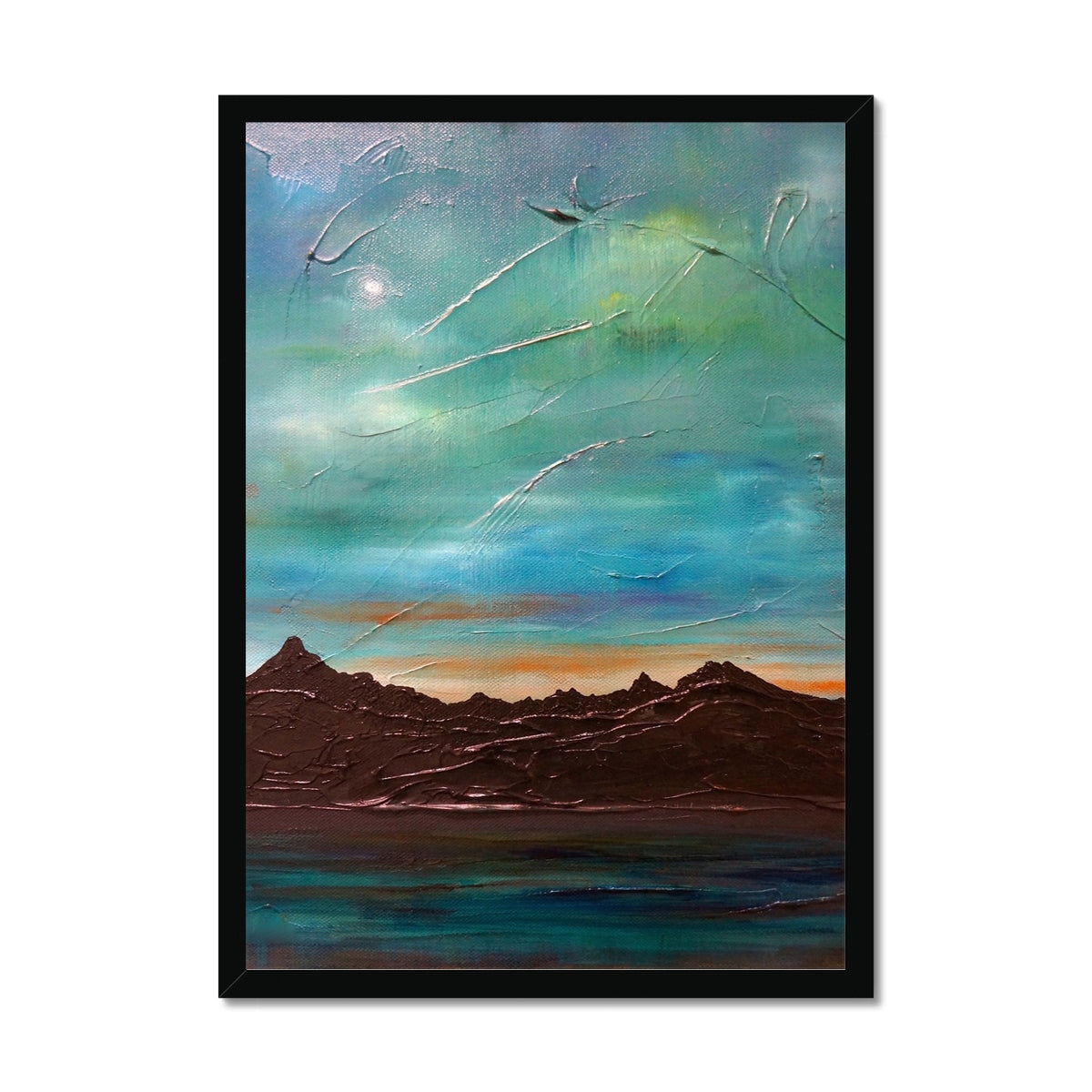 The Cuillin From Elgol Framed Print.