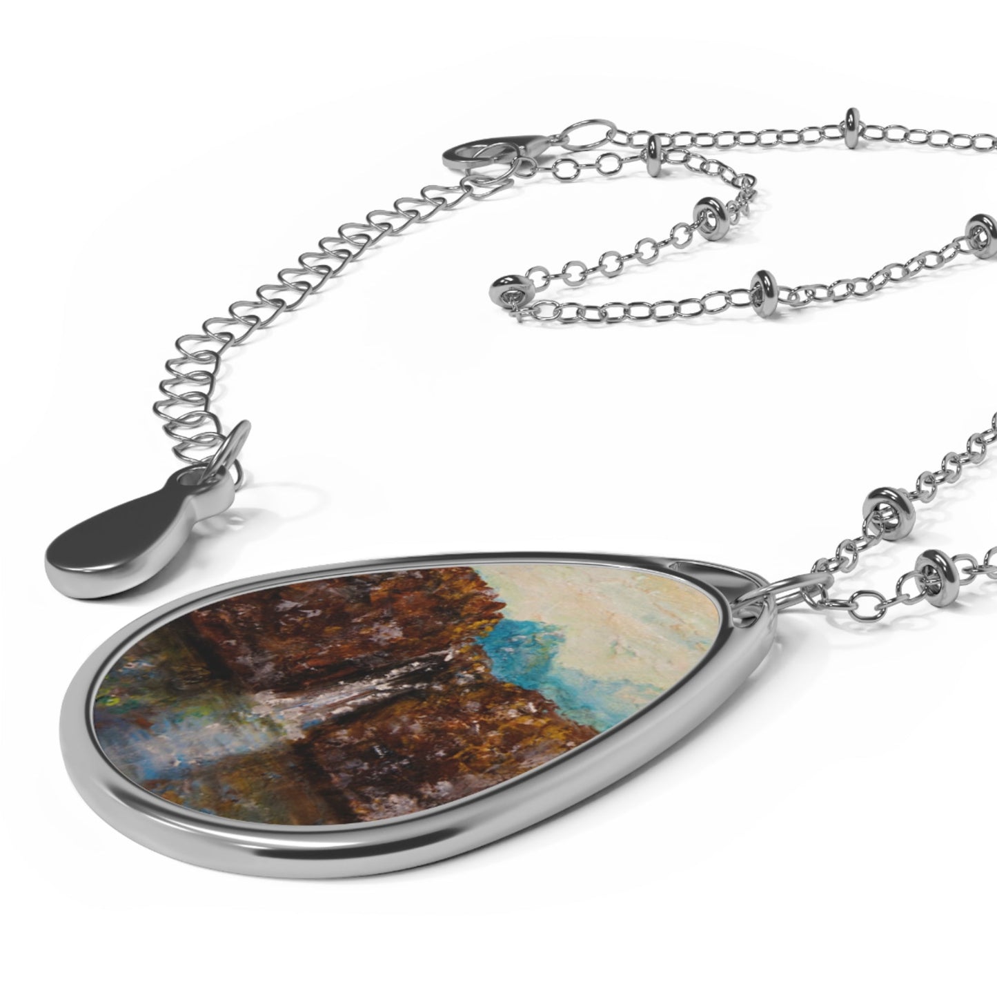 The Fairy Pools Skye Art Necklace | Scottish Art Gifts