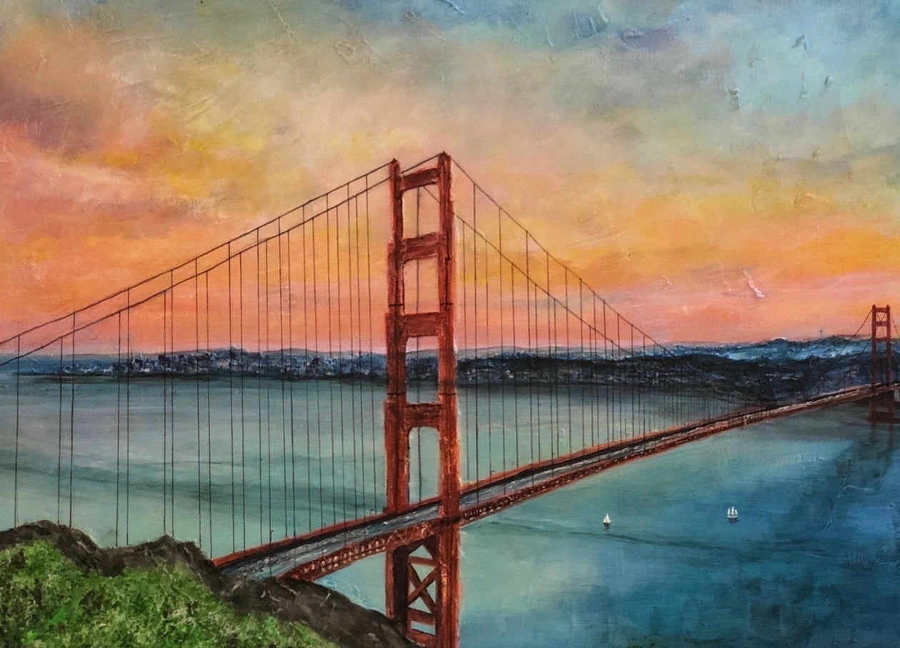 The Golden Gate Bridge Art Prints