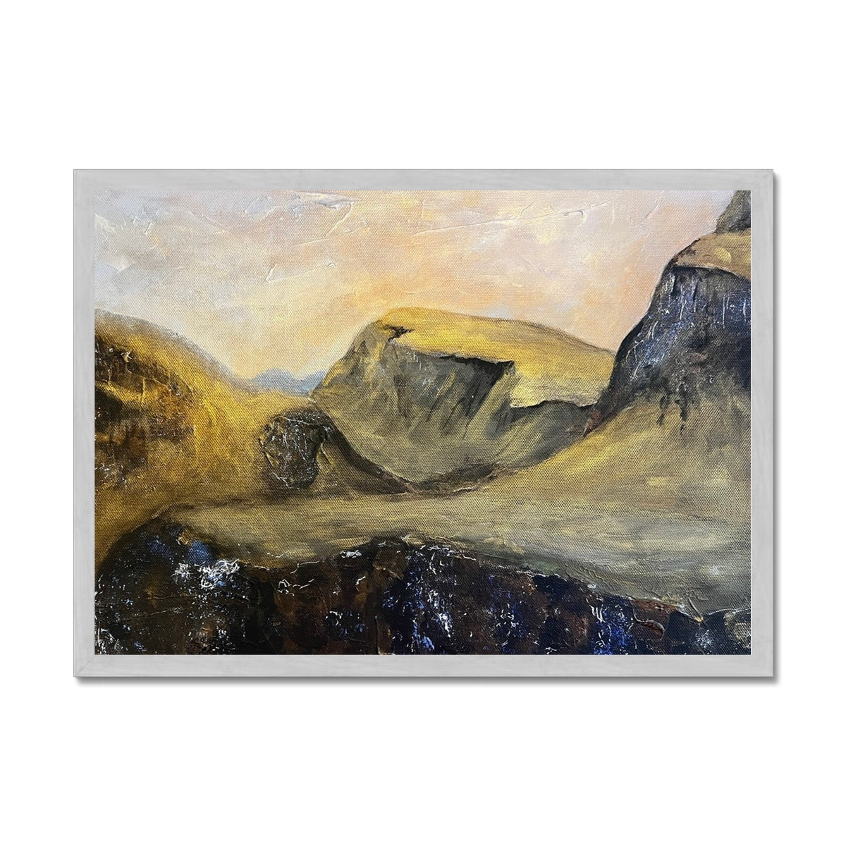 The Quiraing Antique Framed Print.