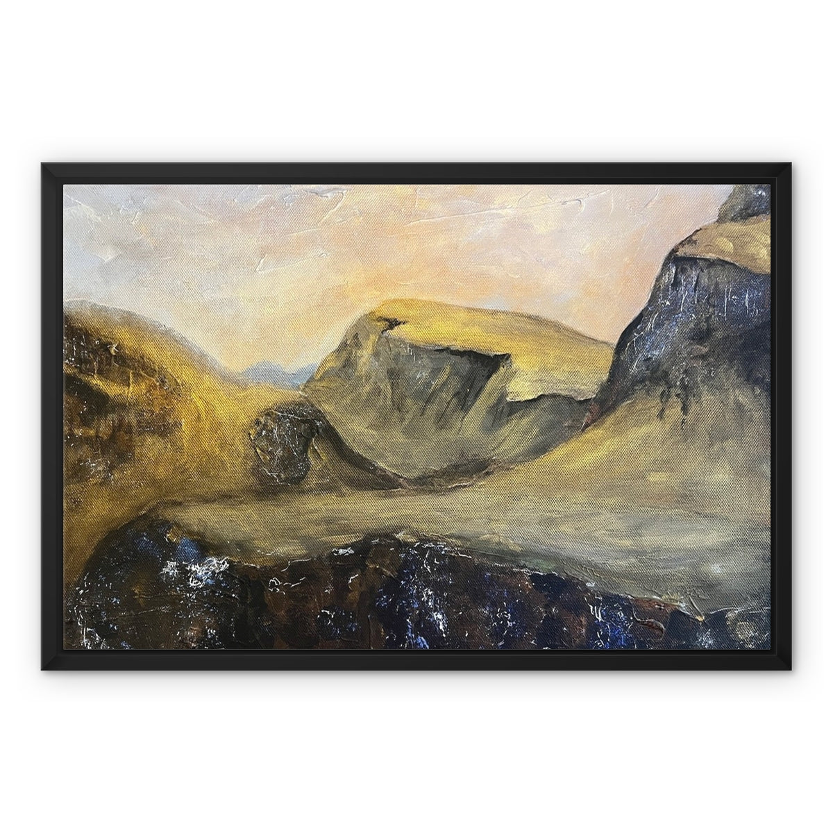 The Quiraing Framed Canvas.