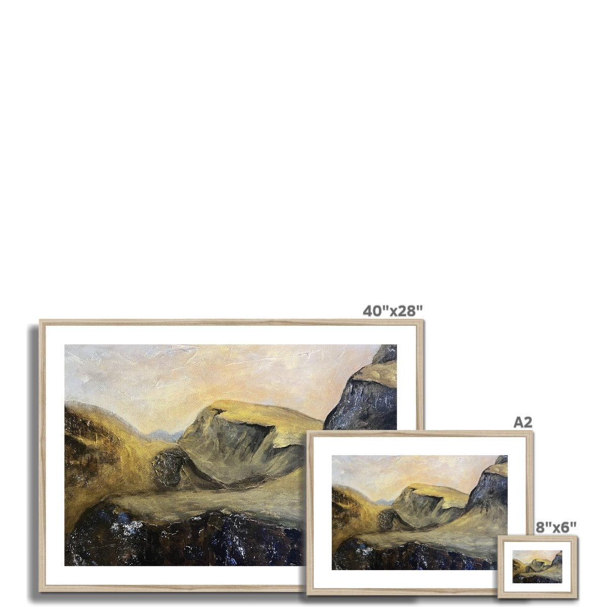 The Quiraing Framed & Mounted Print.
