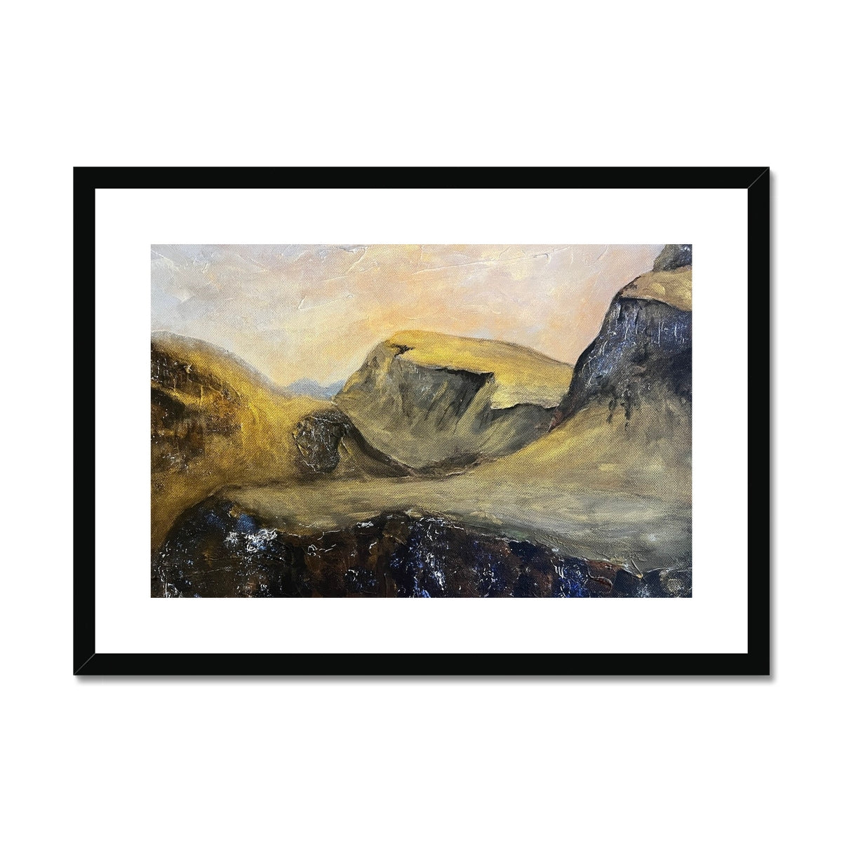 The Quiraing Framed & Mounted Print.