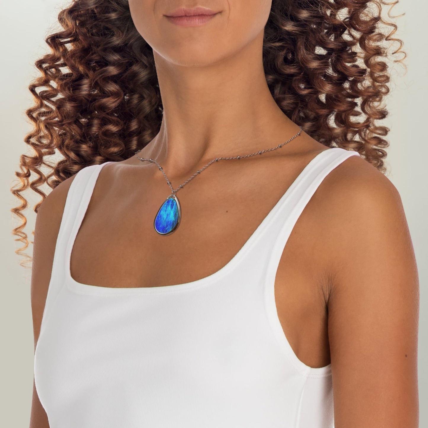 The Waterfall Art Necklace | Scottish Art Gifts