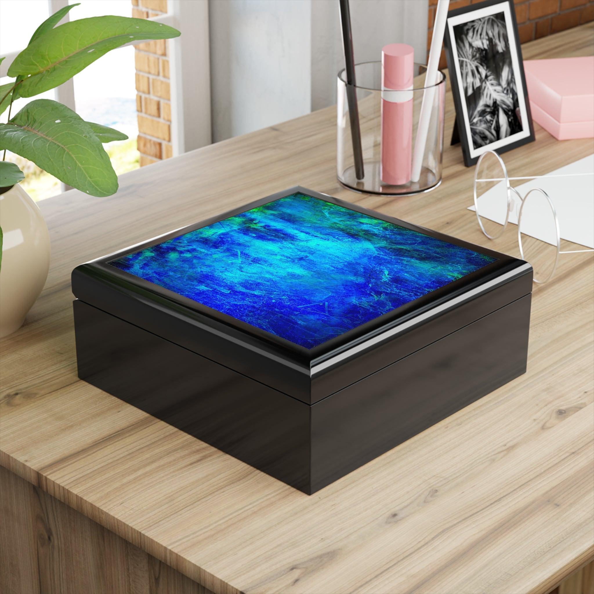 The Waterfall Art Jewellery Box.