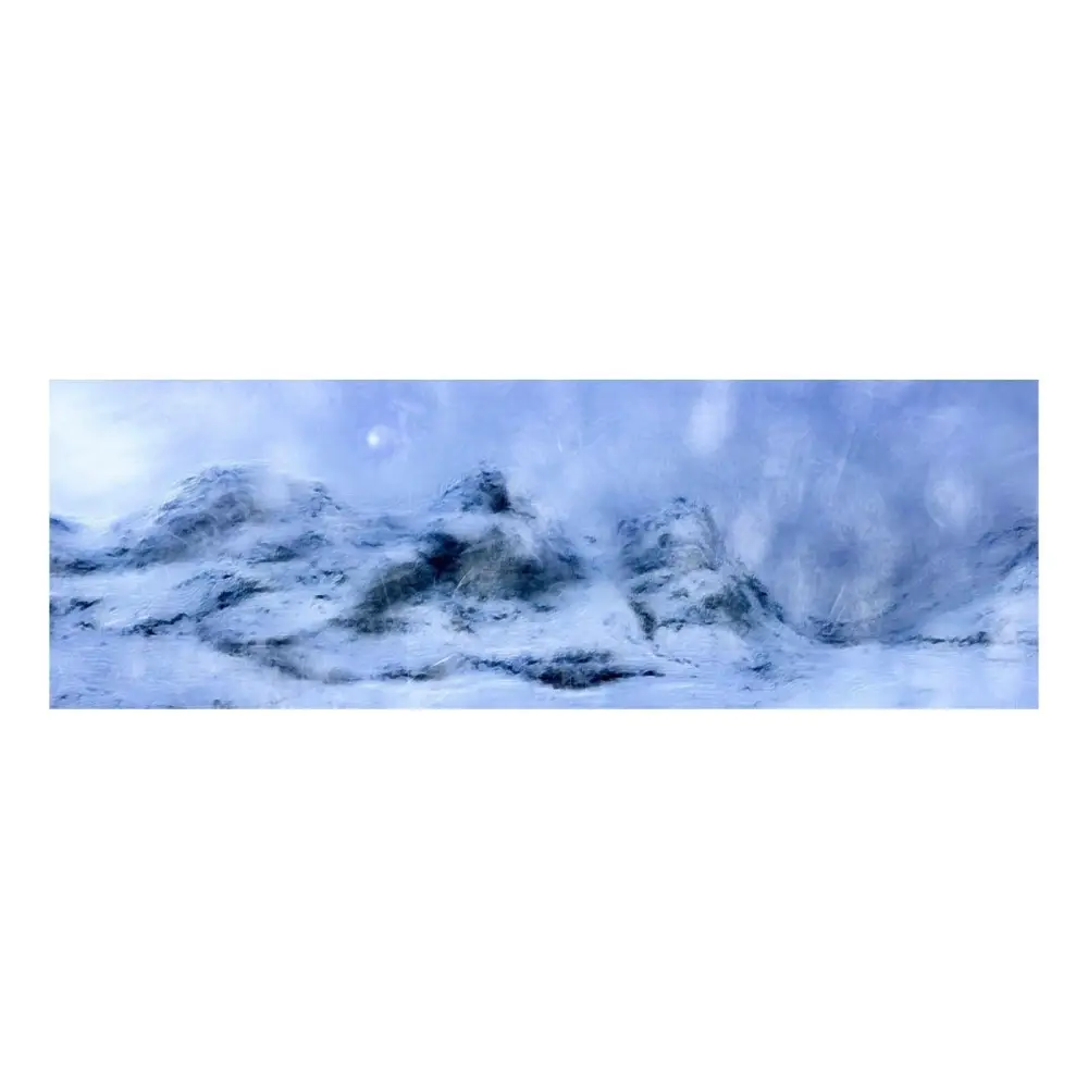 Three Sisters Snow Glencoe - Scottish Panoramic Art - Gallery Scotland