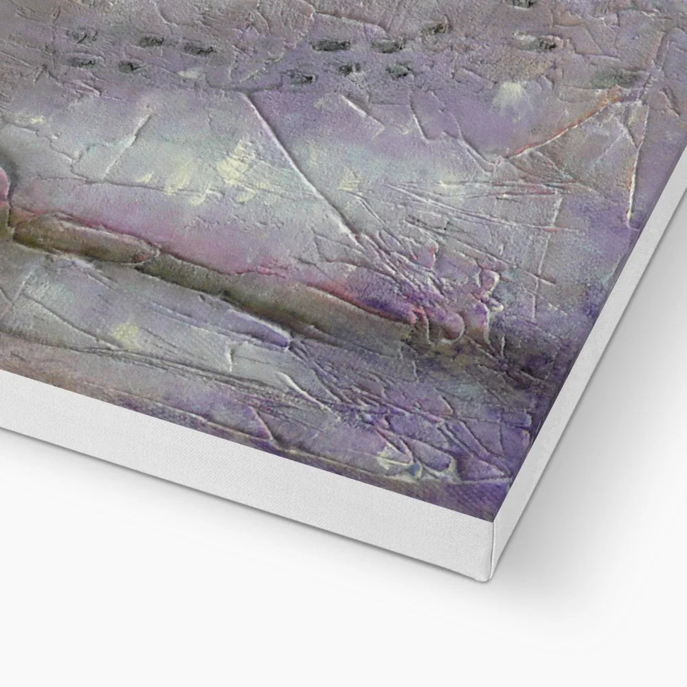 Winter Wood Fontainebleau Original Impressionistic Painting on Canvas - World Art Gallery Scotland Worldwide Shipping Hunter Scottish
