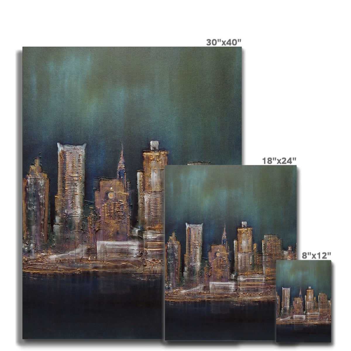 World Paintings - ' New York West Side ' Canvas