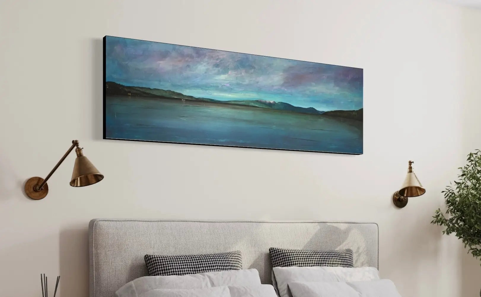 Scotland Panoramic Paintings and Art Prints by Artist Hunter