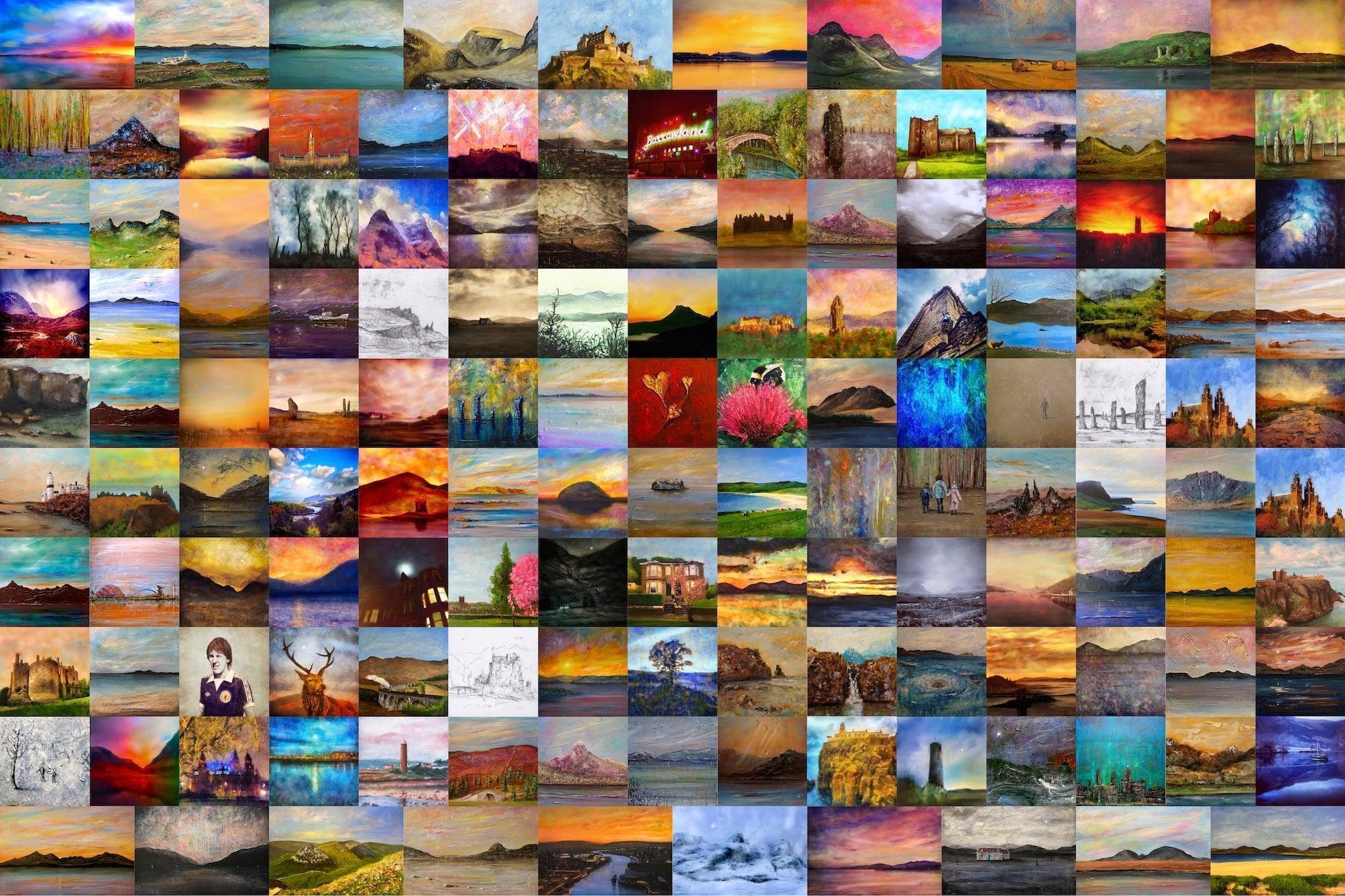 Scottish Landscape Paintings Art Prints Photography Locations Gallery.