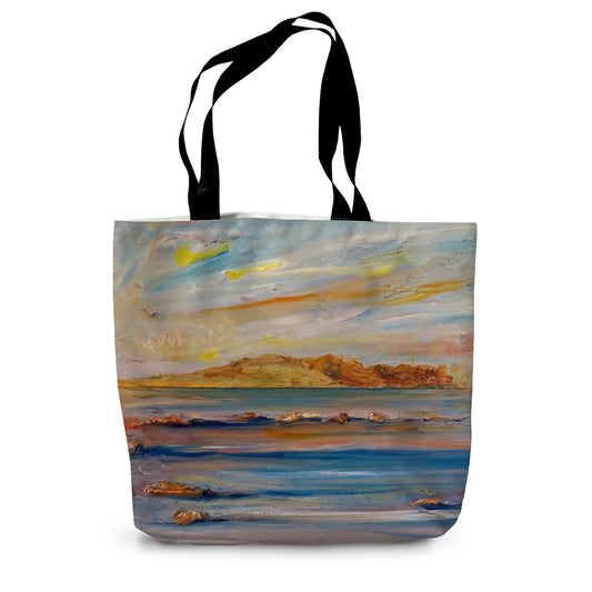 Tiree Dawn Canvas Tote Bag | Scottish Art Gifts