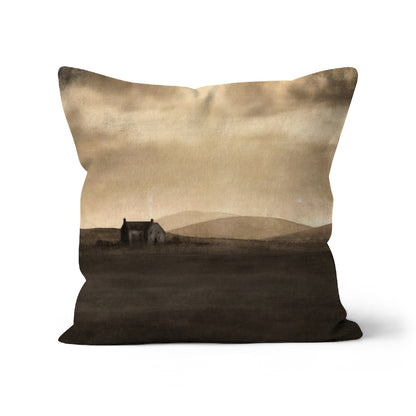 A Moonlit Croft Cushion | Scottish Art Gifts