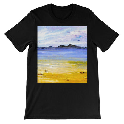 Camusdarach Beach Arisaig Unisex Short Sleeve T-Shirt | Scottish Art Gifts