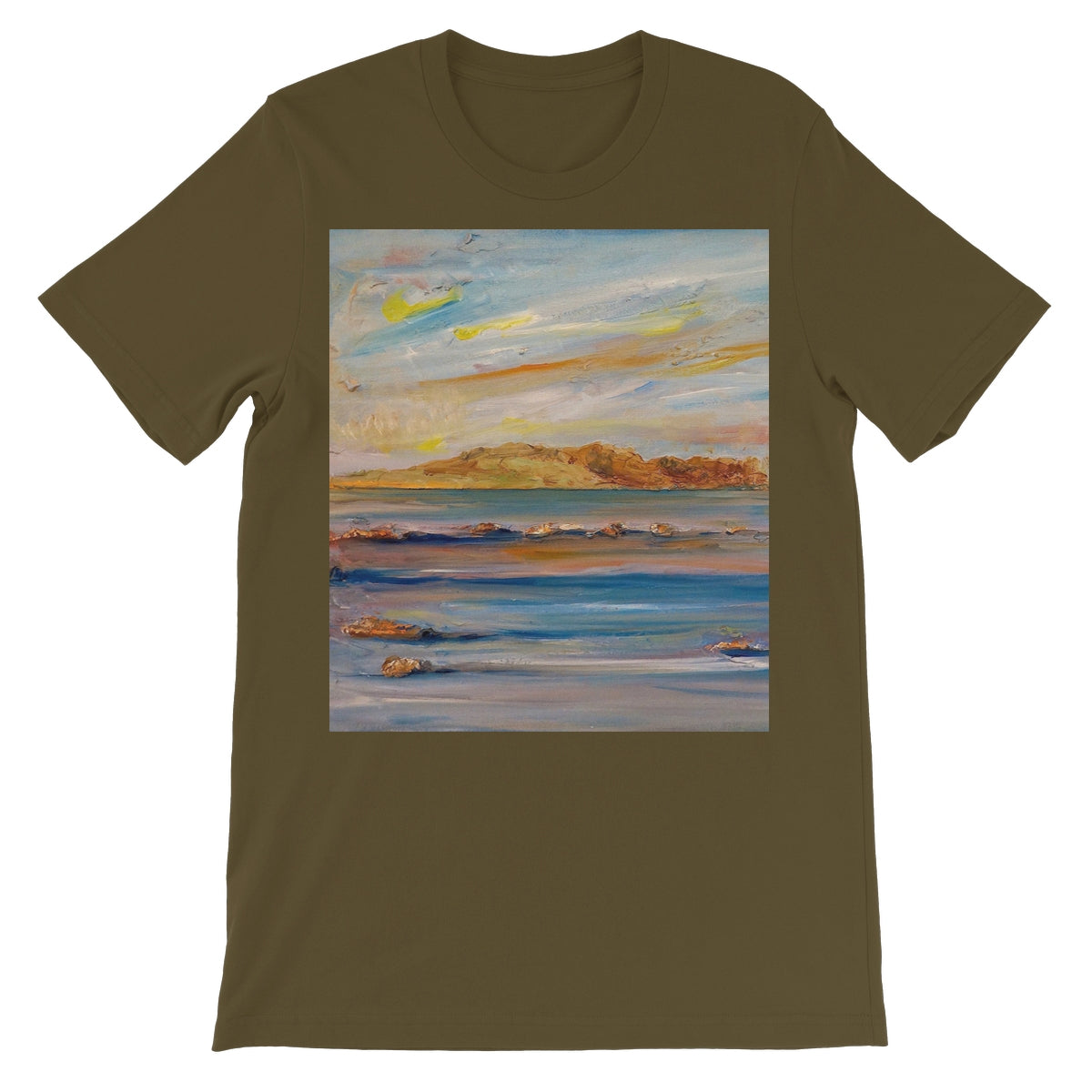 Tiree Dawn Unisex Short Sleeve T-Shirt | Scottish Art Gifts