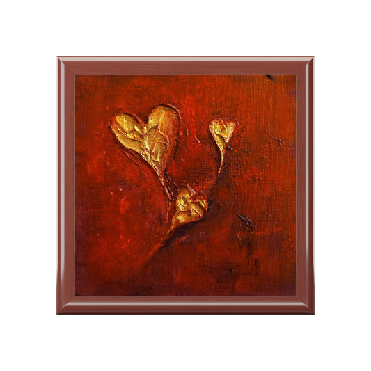Hearts Jewellery Box | Scottish Art Gifts