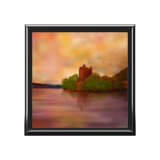 Urquhart Castle | Jewellery Box | Scotland | Scottish Art Gifts