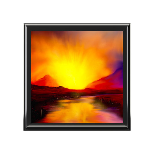Skye Sunset | Jewellery Box | Scotland | Scottish Art Gifts