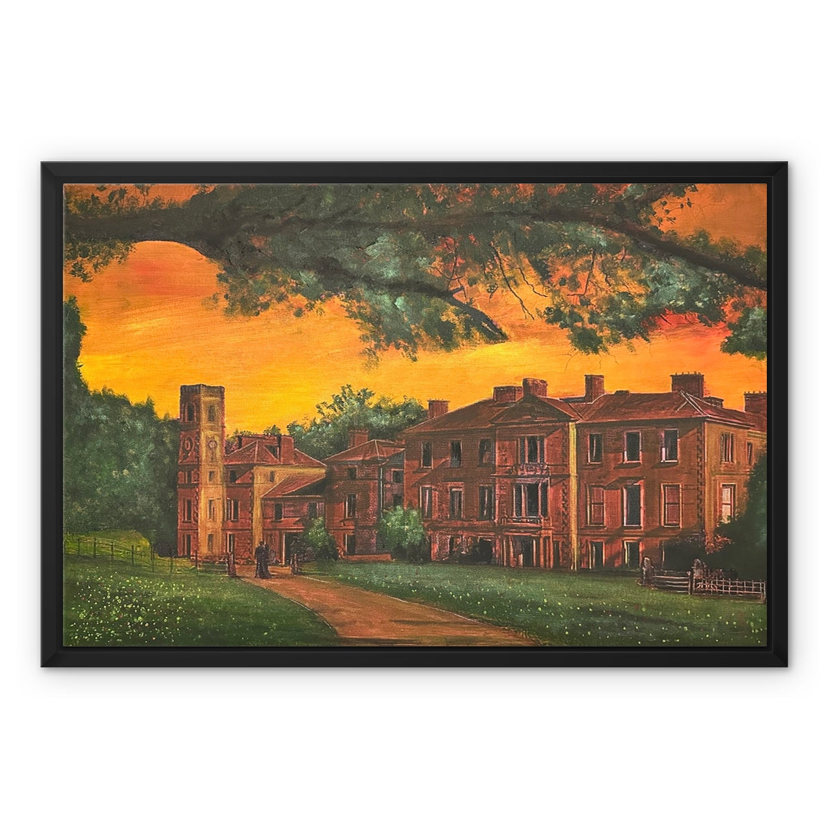 Cambo House St Andrews Painting | Framed Canvas From Scotland