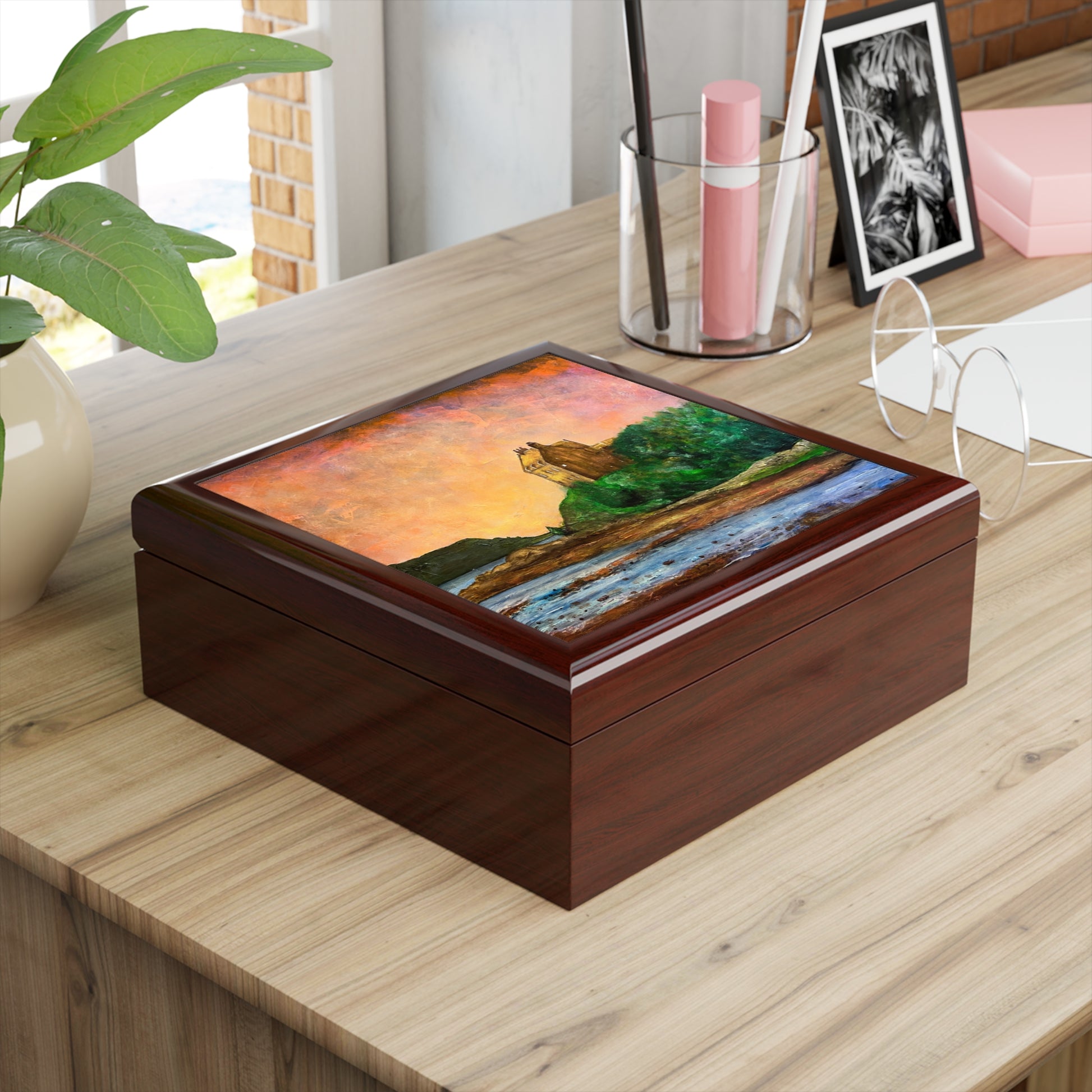 Duntrune Castle Jewellery Box | Scottish Art Gifts