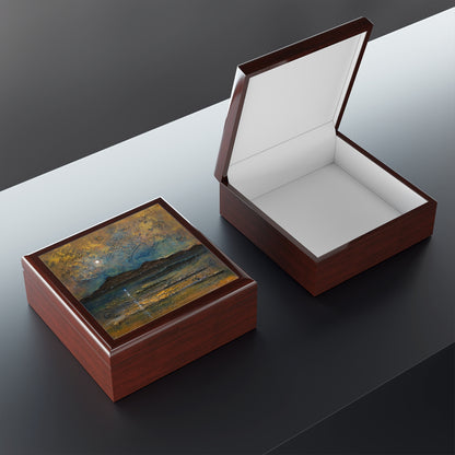 Arran Moonlight Jewellery Box | Scottish Art Gifts