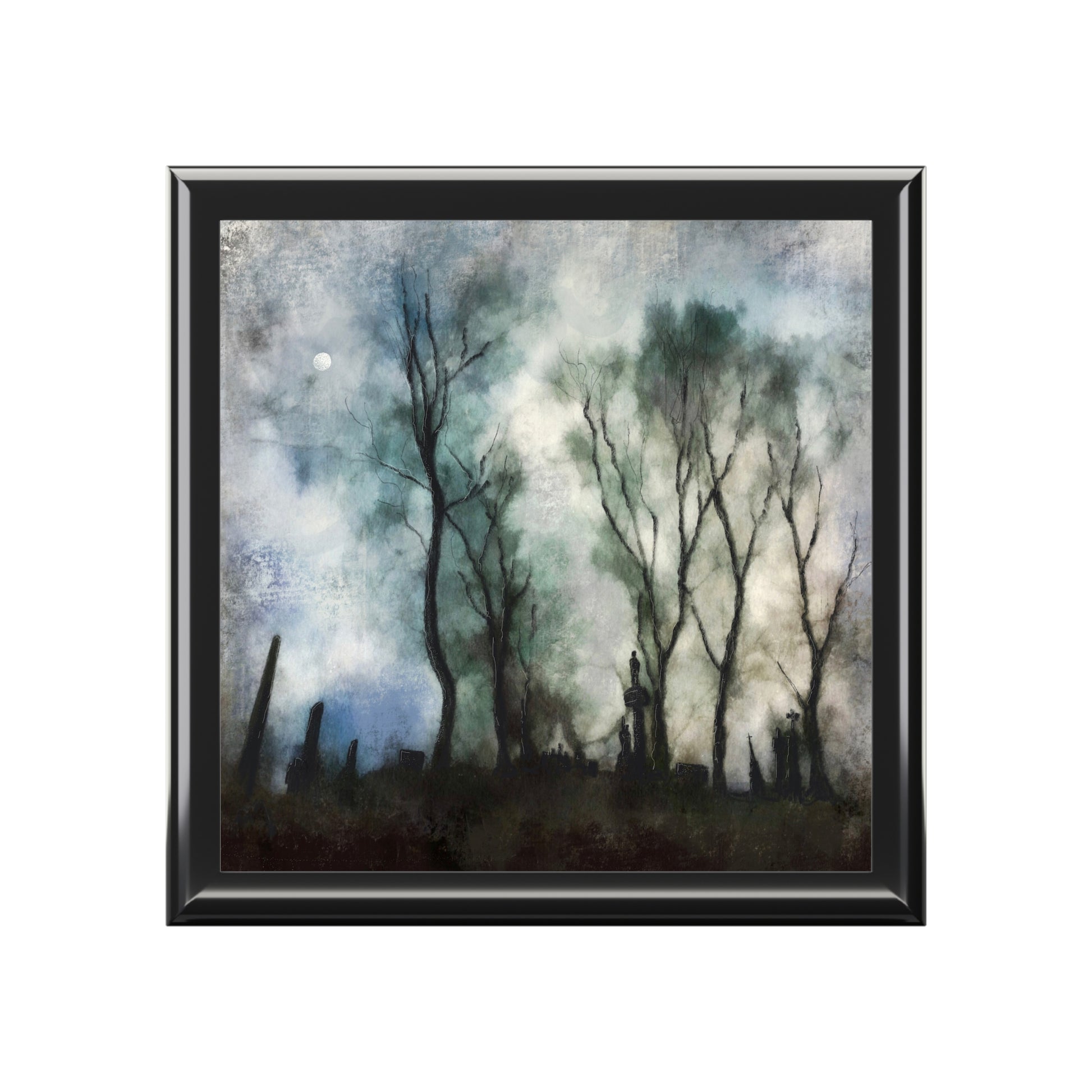 Glasgow Necropolis Moonight Jewellery Box | Scottish Art Gifts