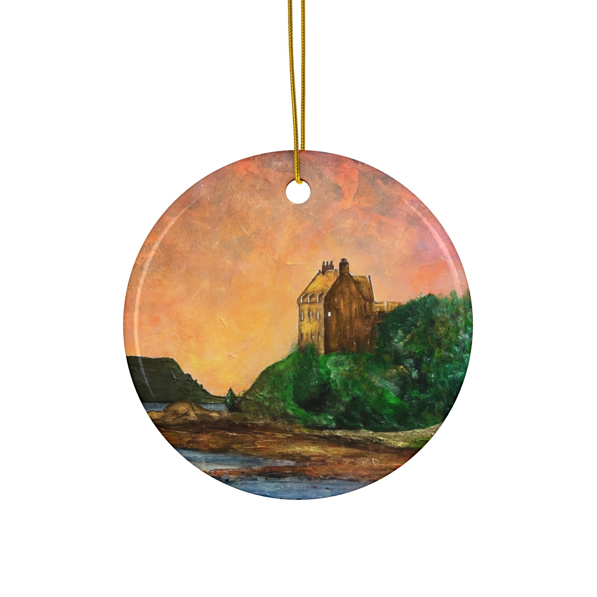 Duntrune Castle Ceramic Ornament.