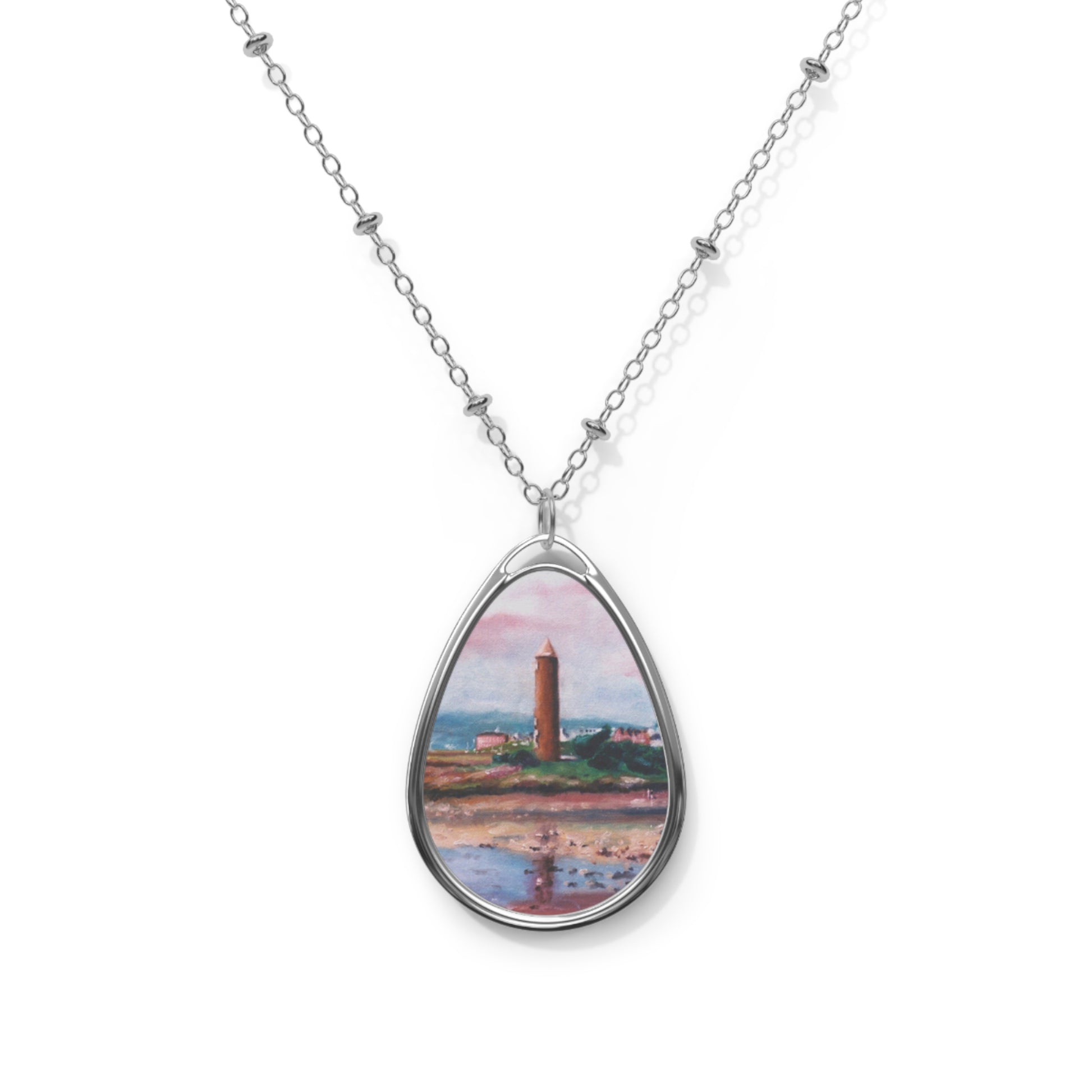 Pencil Point Largs Necklace | Scottish Art Gifts
