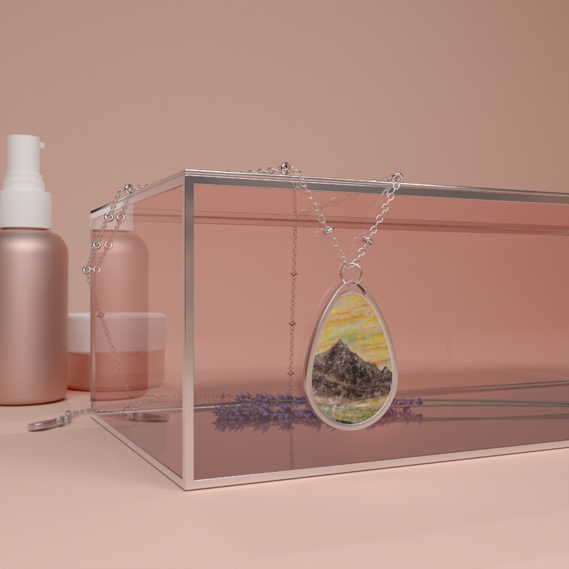 Glen Rosa Mist Arran Necklace | Scottish Art Gifts
