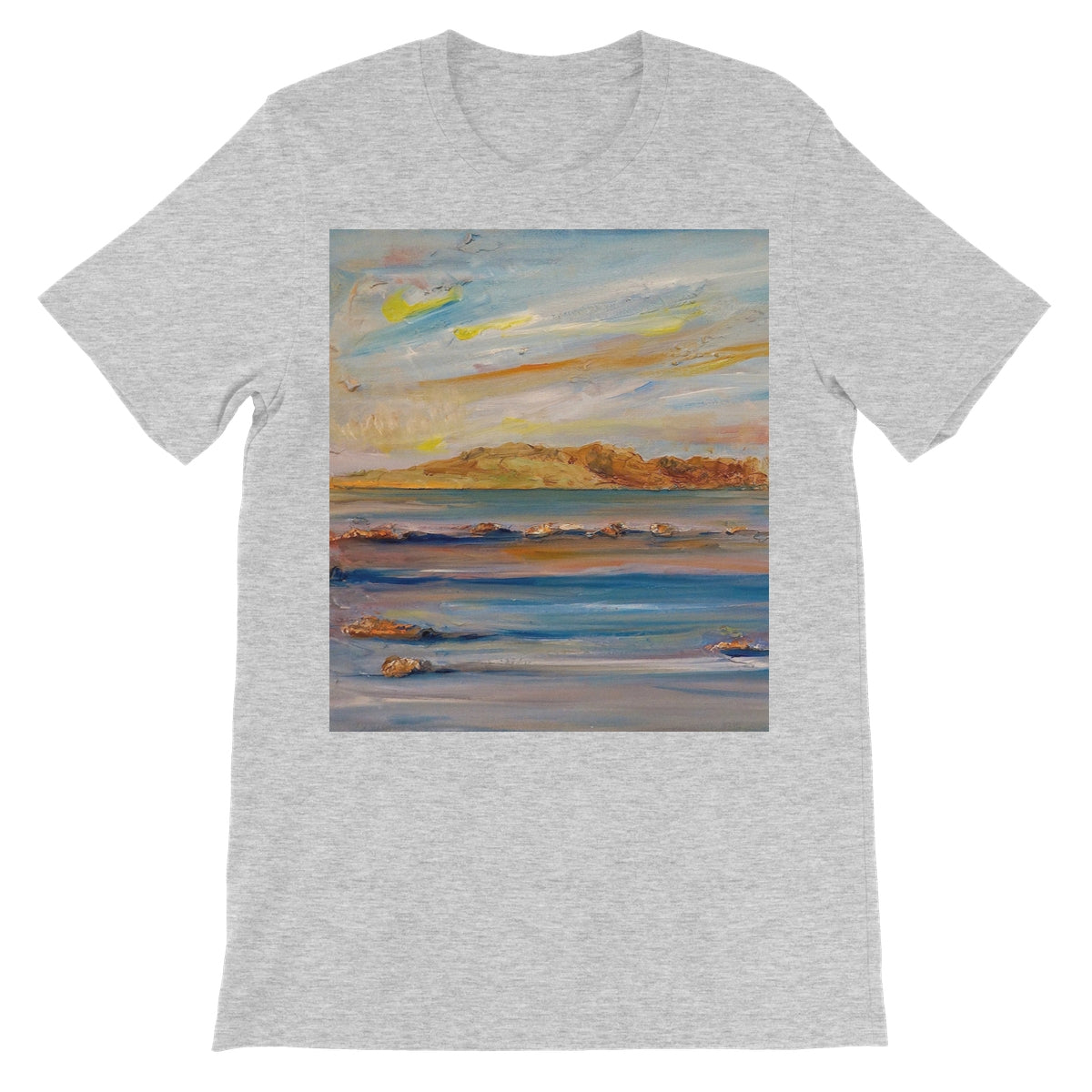 Tiree Dawn Unisex Short Sleeve T-Shirt | Scottish Art Gifts