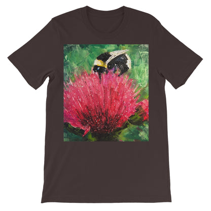 The Thistle & The Bee Unisex Short Sleeve T-Shirt | Scottish Art Gifts