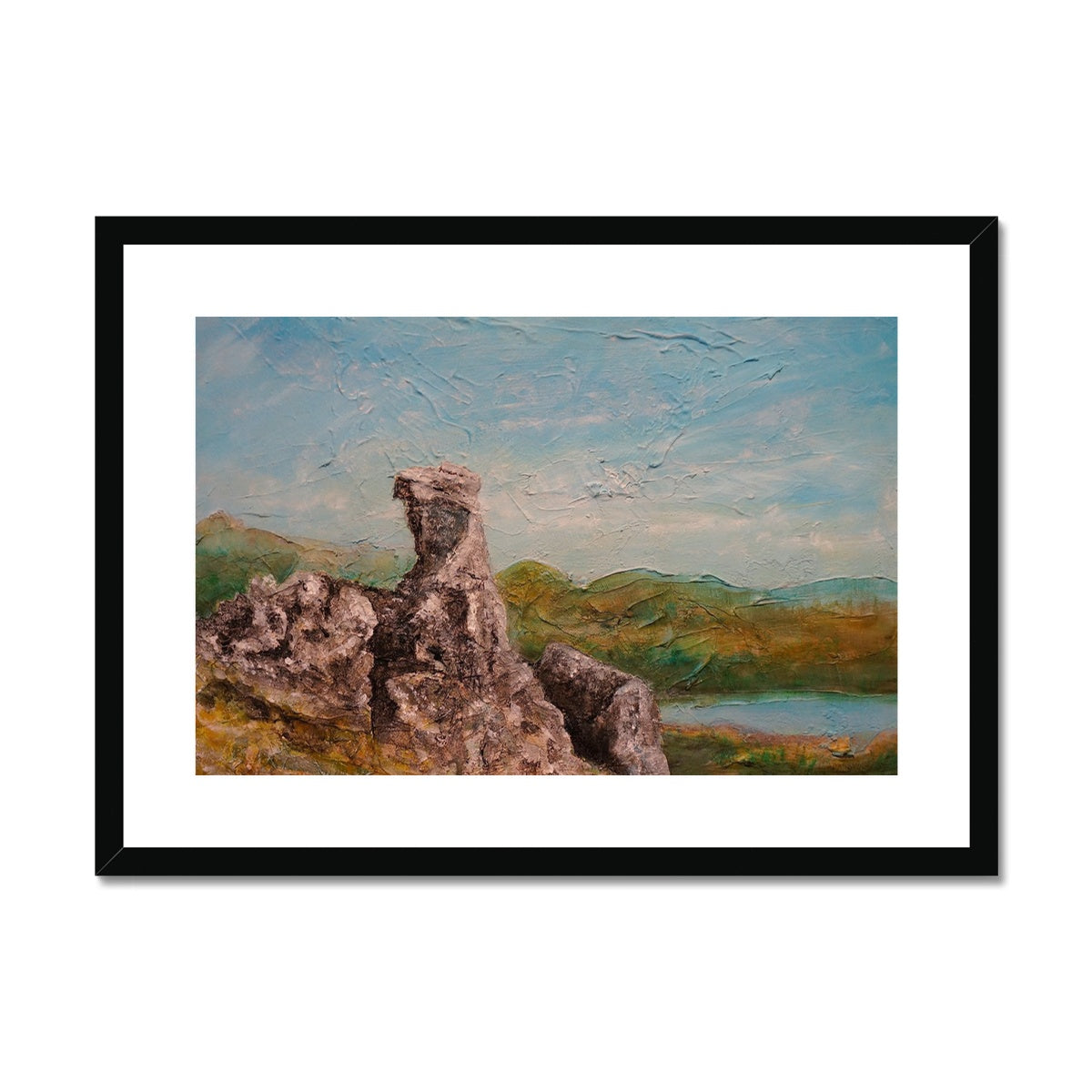The Cobbler ii Painting | Framed & Mounted Print