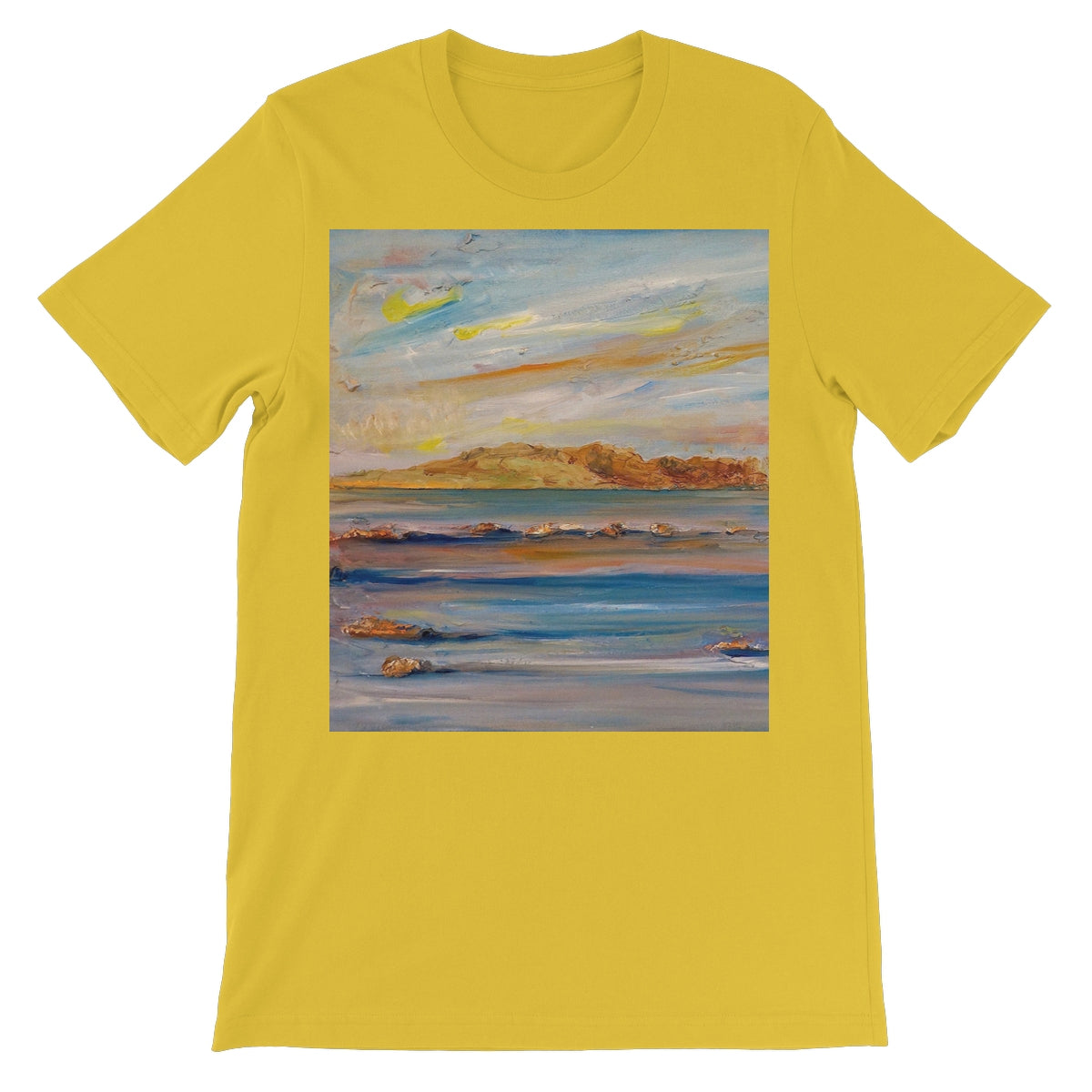 Tiree Dawn Unisex Short Sleeve T-Shirt | Scottish Art Gifts
