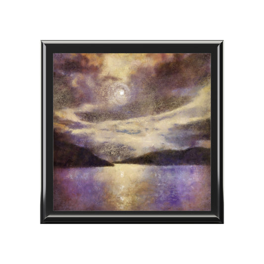 Moonlight Meets Lewis & Harris Jewellery Box | Scottish Art Gifts