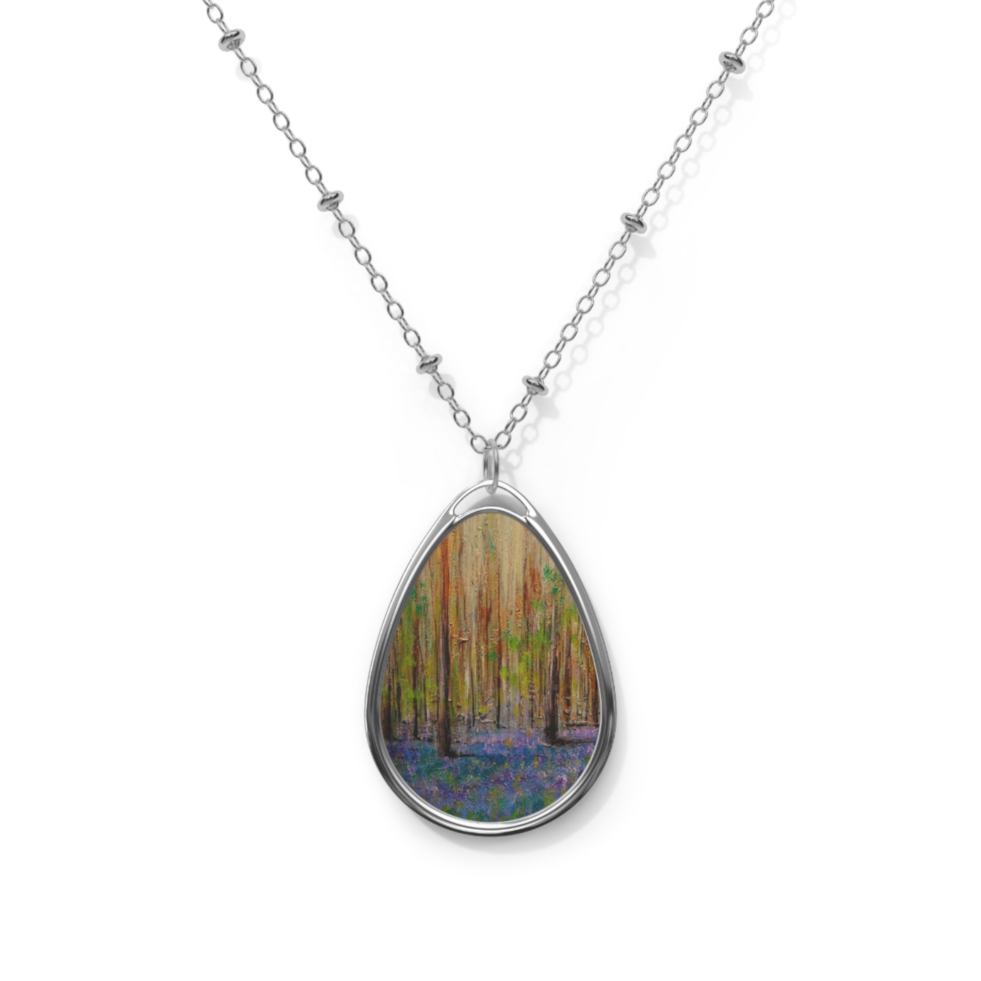 Highland Bluebells Necklace | Scottish Art Gifts