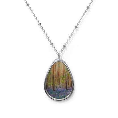 Highland Bluebells Necklace | Scottish Art Gifts