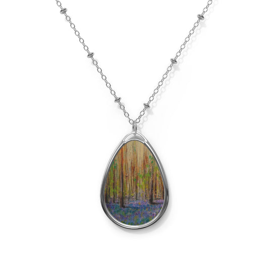 Highland Bluebells Necklace | Scottish Art Gifts