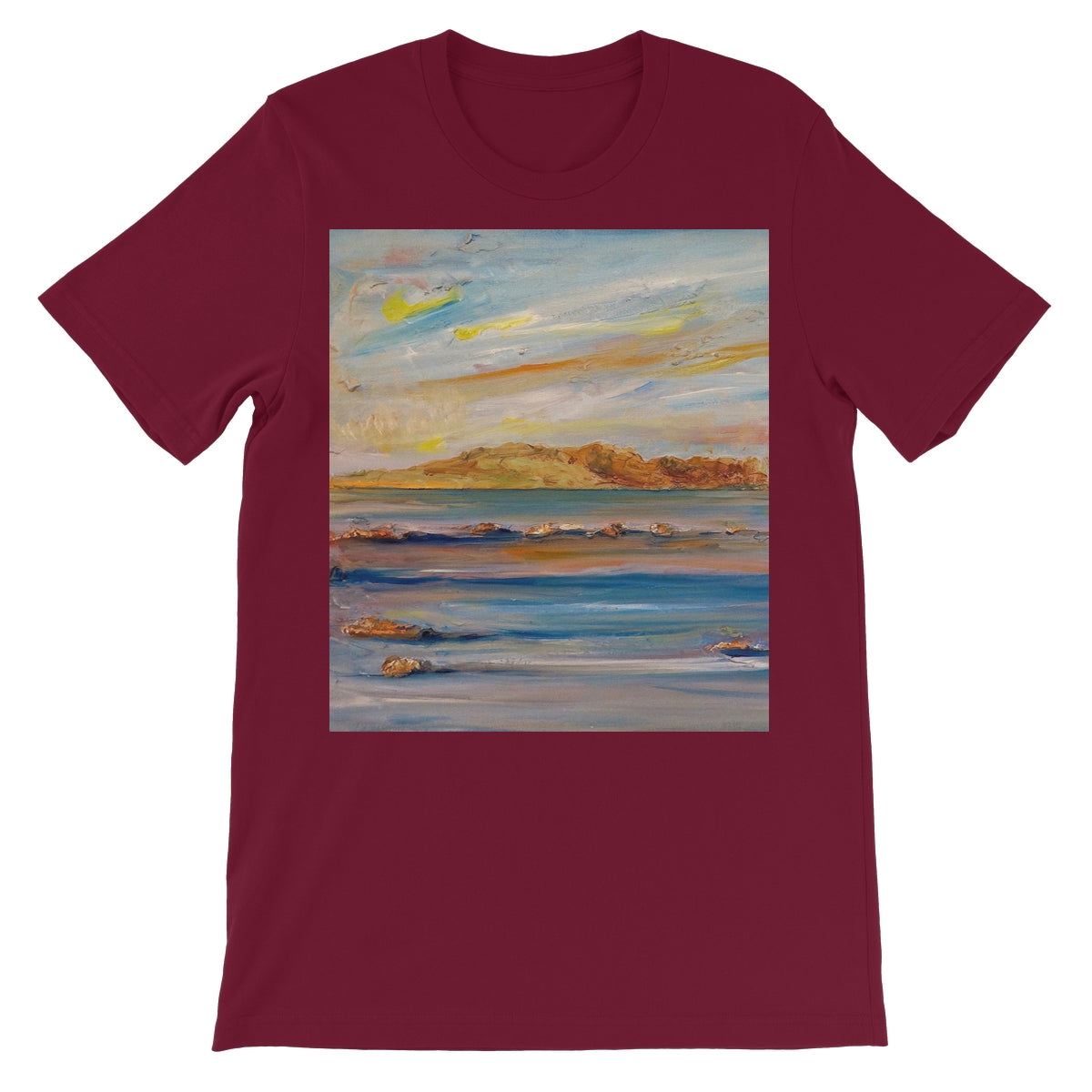 Tiree Dawn Unisex Short Sleeve T-Shirt | Scottish Art Gifts