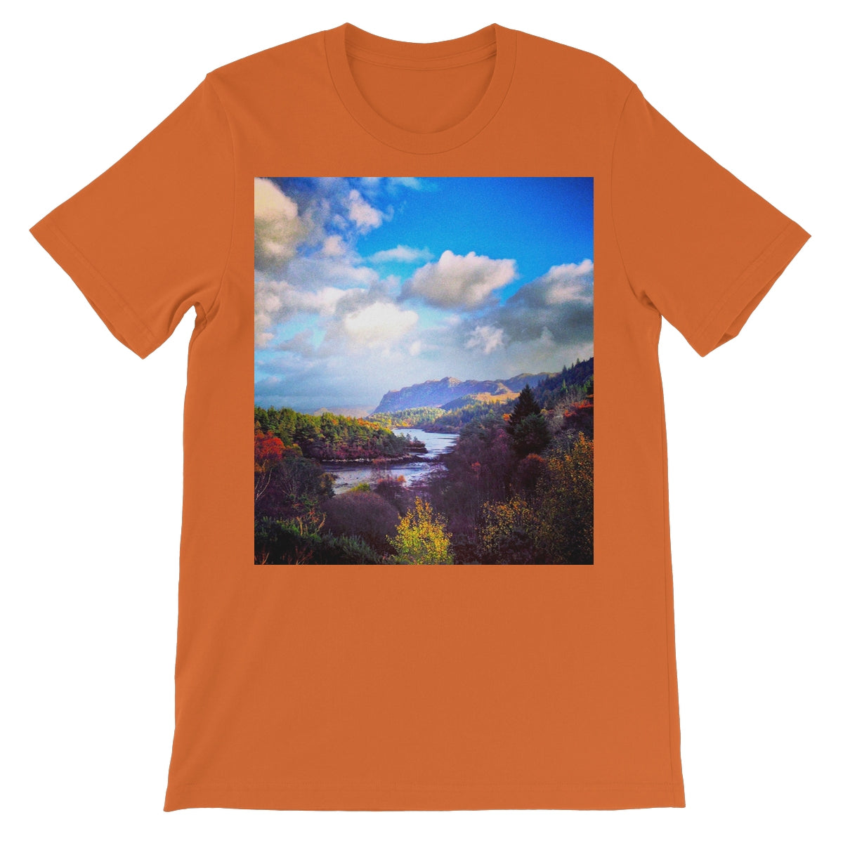 Plockton Unisex Short Sleeve T-Shirt | Scottish Art Gifts