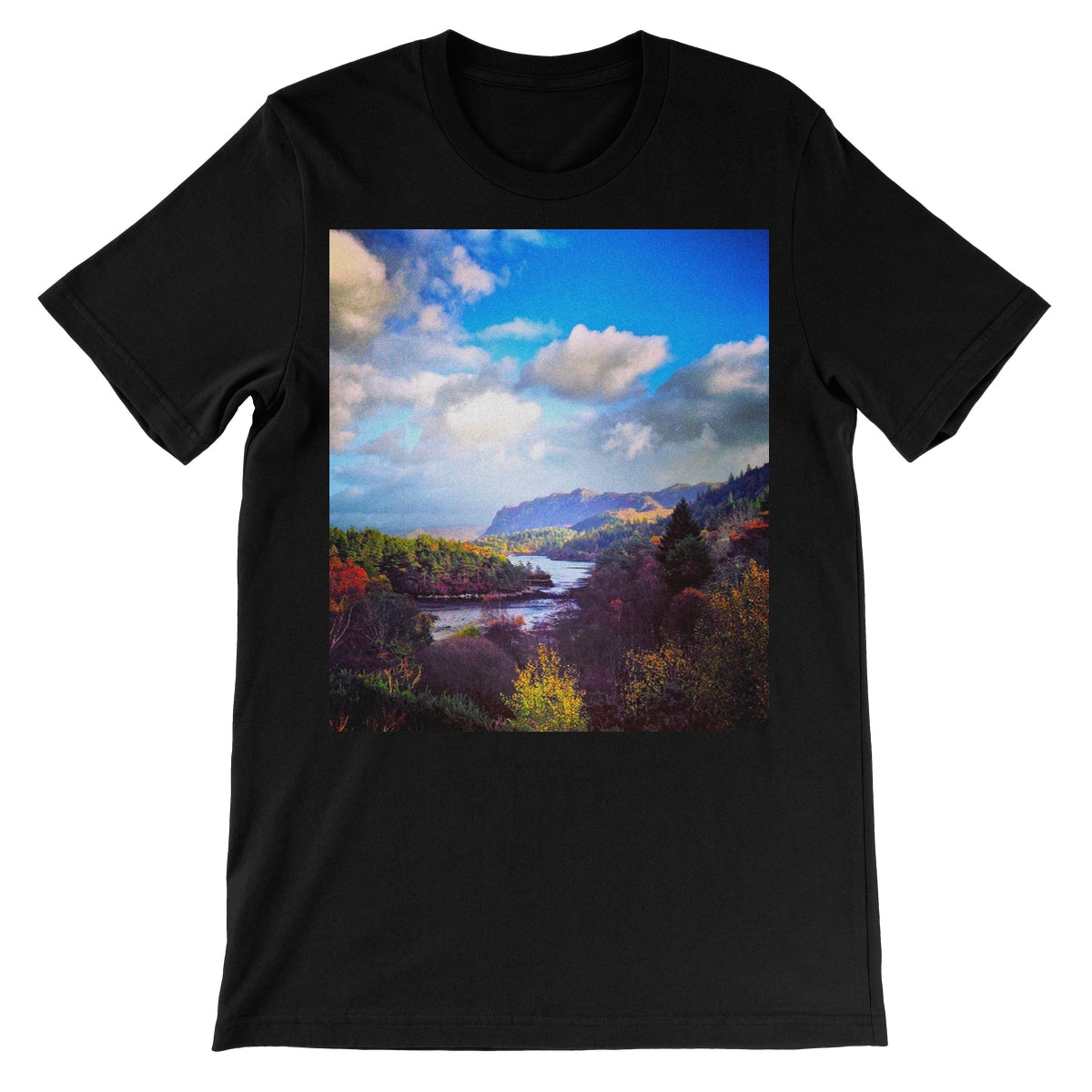 Plockton Unisex Short Sleeve T-Shirt | Scottish Art Gifts