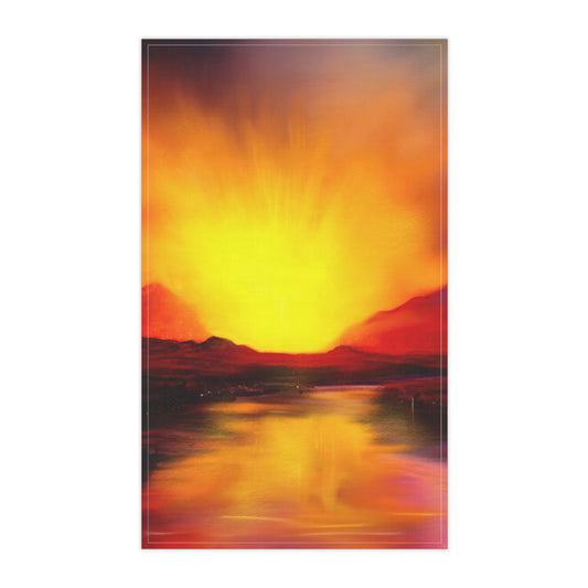 Skye Sunset Tea Towel