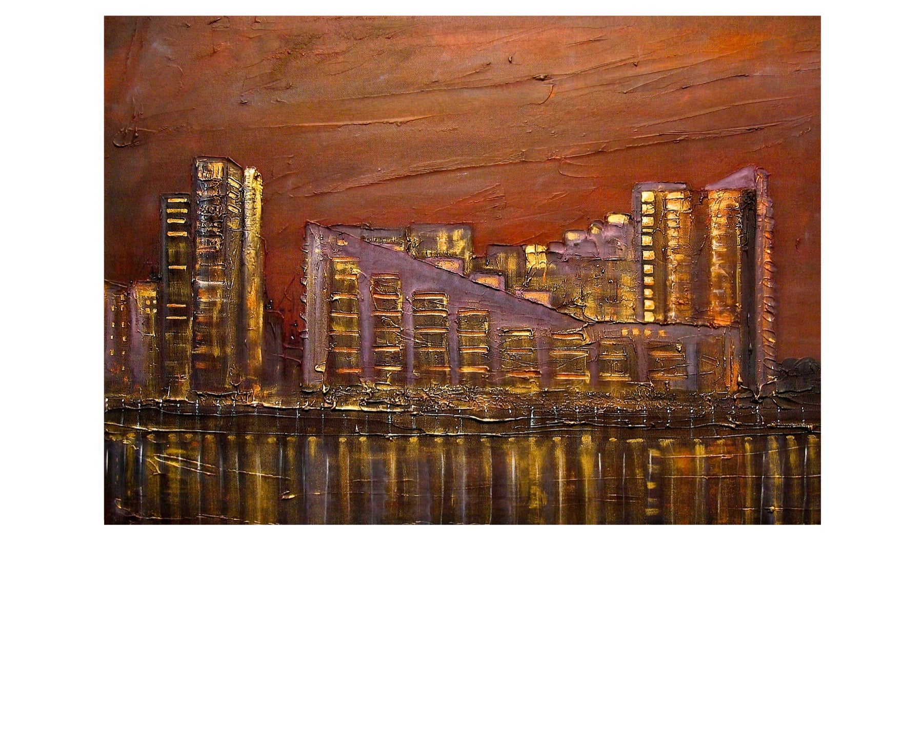 Glasgow Harbour Flats Art Prints