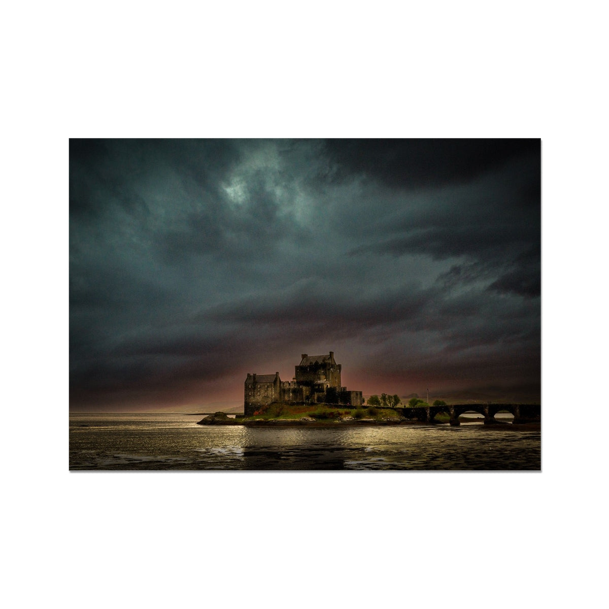 A Brooding Eilean Donan Castle Scottish Landscape Photography | Fine Art Prints From Scotland