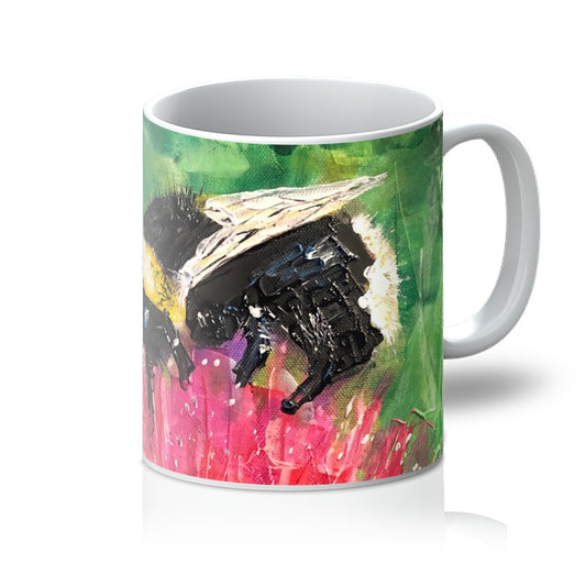 The Thistle & The Bee Mug | Scottish Art Gifts