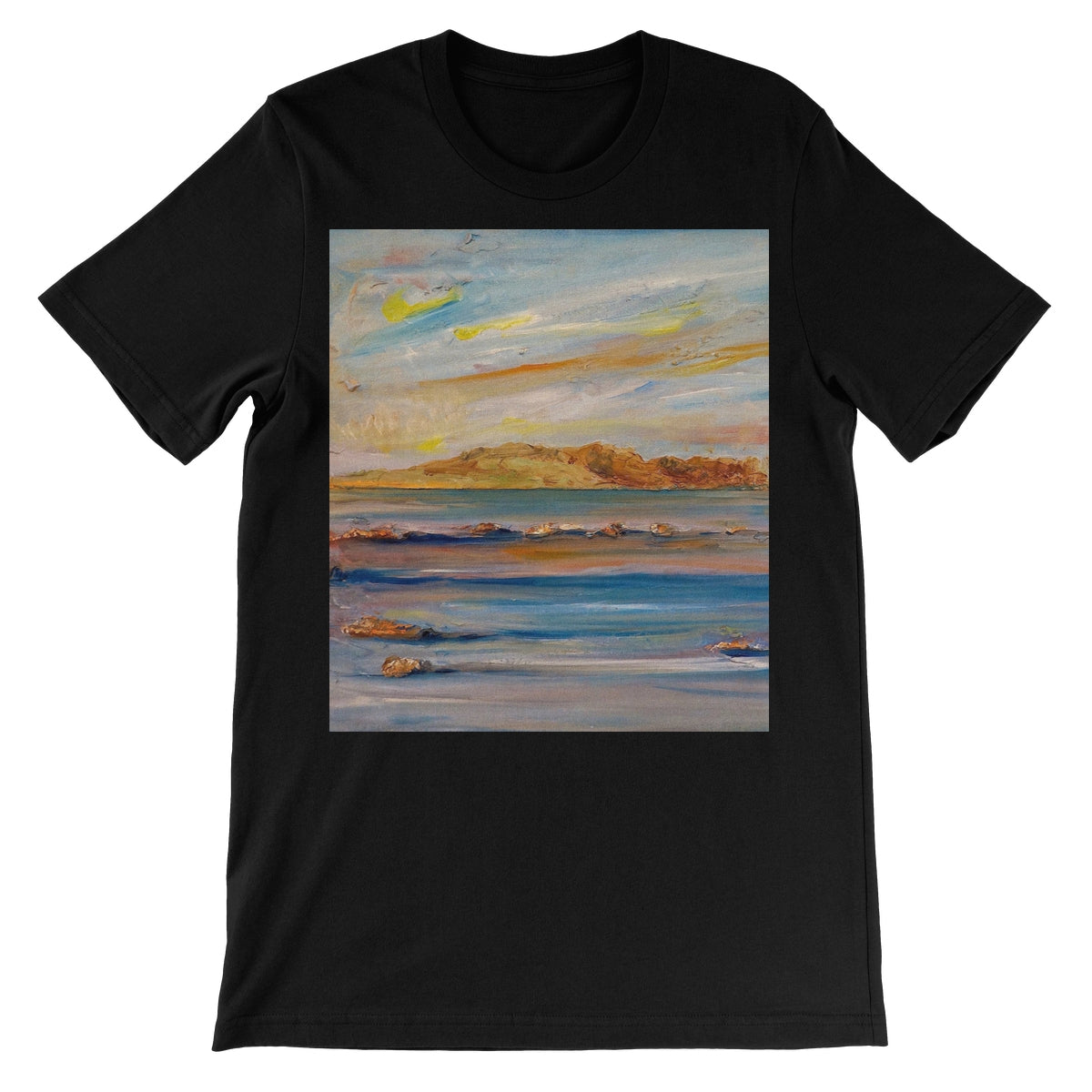 Tiree Dawn Unisex Short Sleeve T-Shirt | Scottish Art Gifts