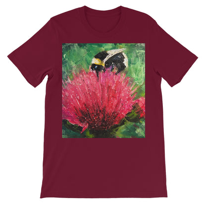 The Thistle & The Bee Unisex Short Sleeve T-Shirt | Scottish Art Gifts
