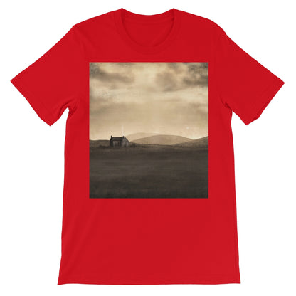 A Moonlit Croft Unisex Short Sleeve T-Shirt | Scottish Art Gifts