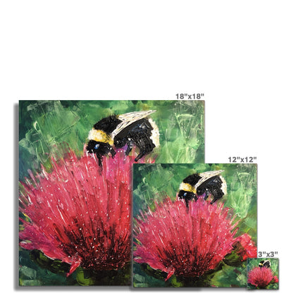 The Thistle & The Bee C-Type Print | Scottish Art Gifts
