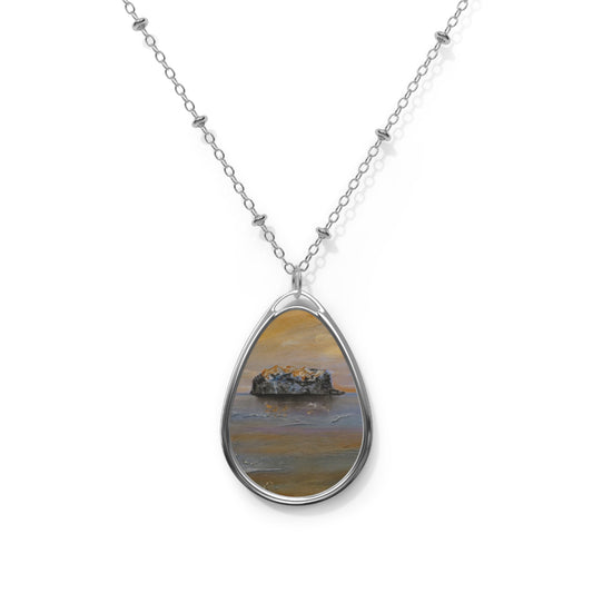 Bass Rock Dawn Necklace | Scottish Art Gifts