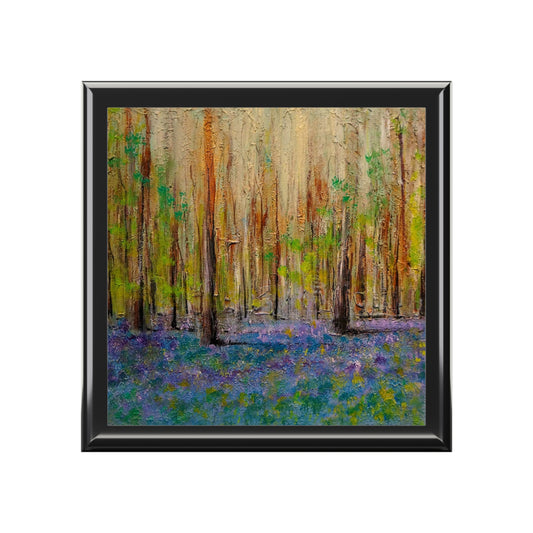 Highland Bluebells Jewellery Box | Scottish Art Gifts